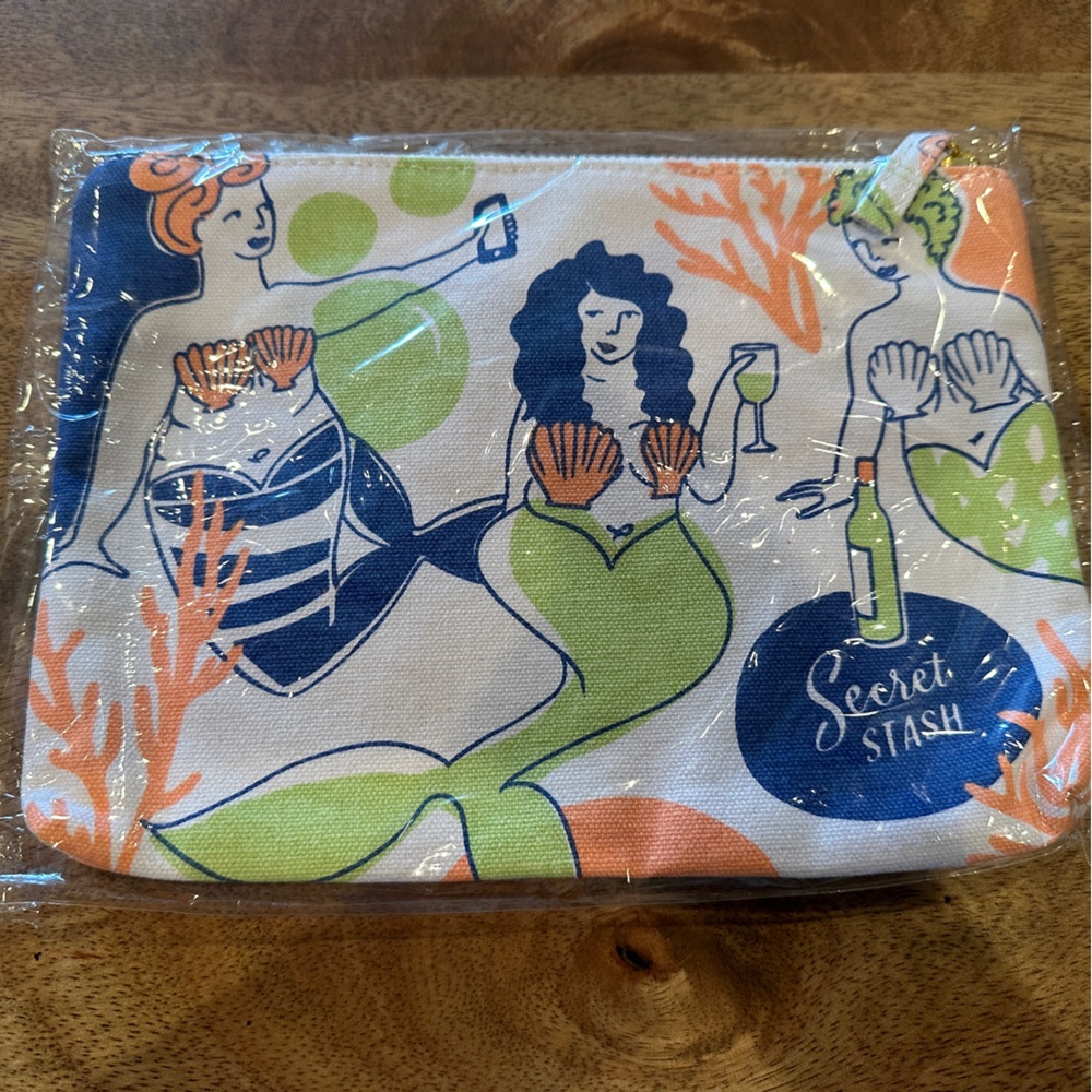 5 for $40. Bundle & Save! Mermaid Themed Pouch